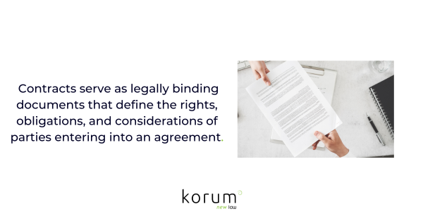8 types of contracts